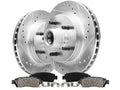 Front Brake Pad and Rotor Kit for Mazda B4000 (2003–2004) PT337WQ