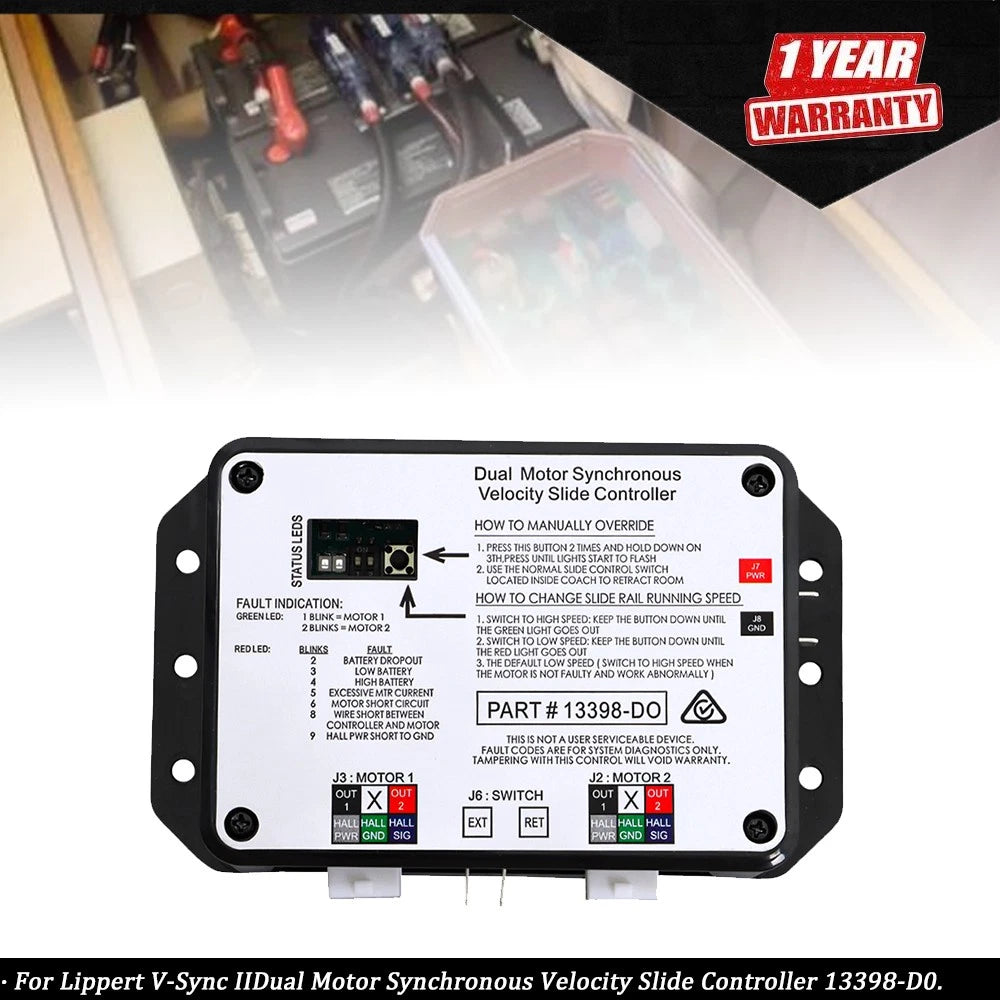 V-Sync II Dual Motor Slide Controller for