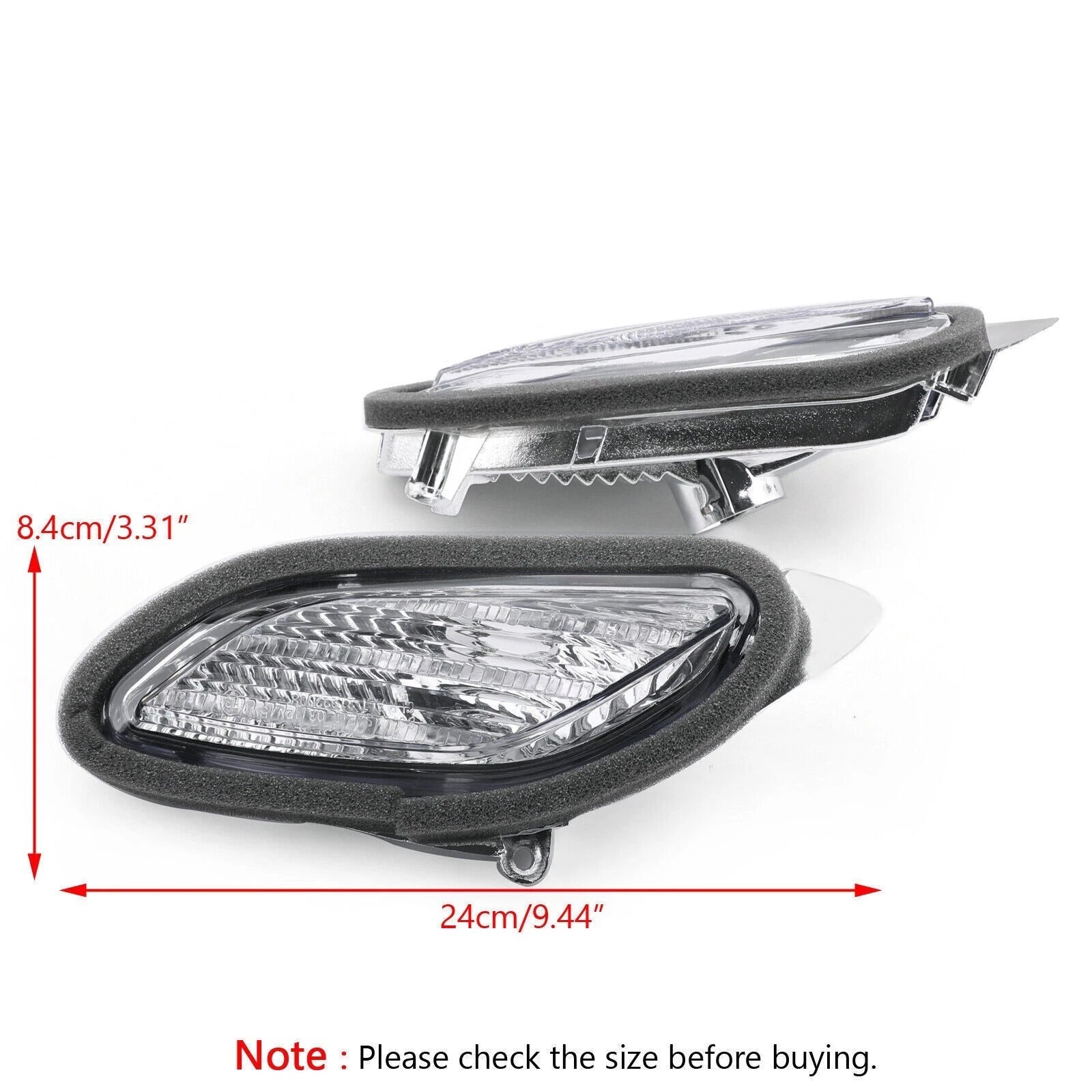 Front Turn Signal Lens for Honda ST1300 (2002–2009) Clear