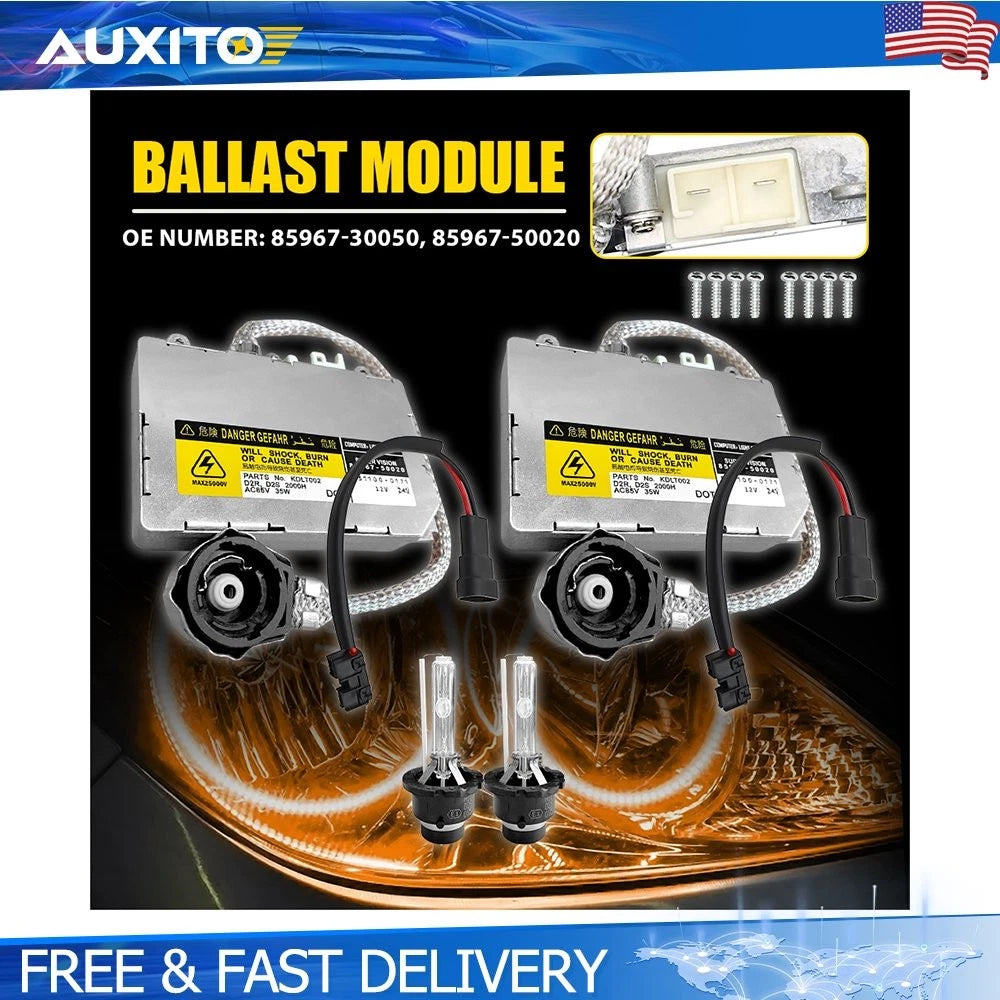 2X Xenon Ballast Control Unit Module for Lexus ES 300 330 (2000–2006)
