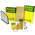 Mann Oil Air Paper Cabin Fuel Filter Service Kit for Audi A3 TT Quattro (2006–2013)