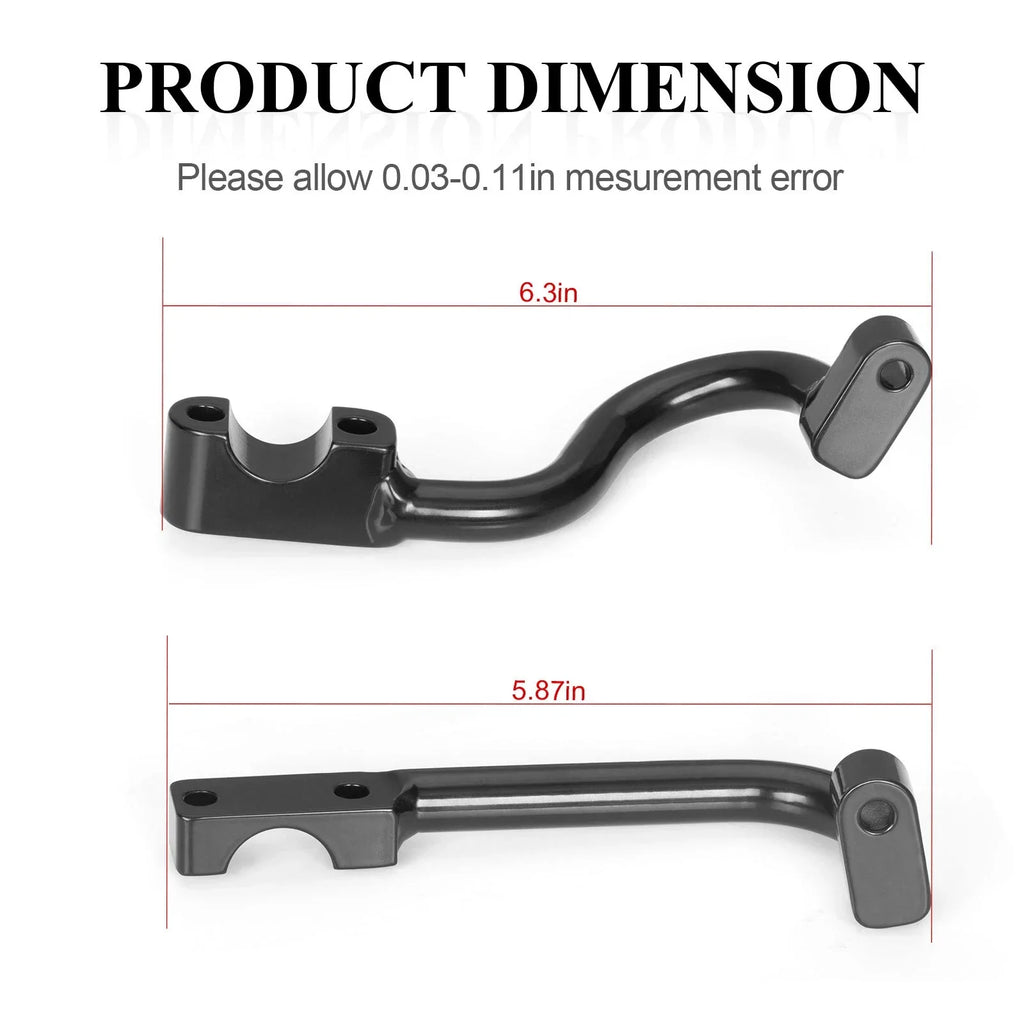 2 x Hand Wind Guard Mounts for Sportsman Scrambler 850 XP1000 (2013–2020)