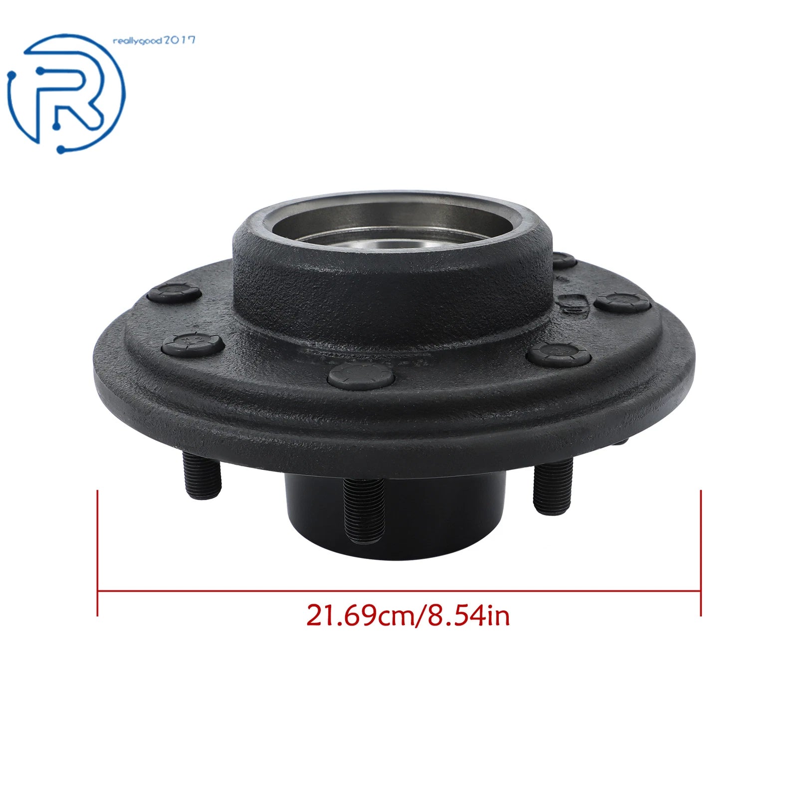 Idler Trailer Hub Kit 8 on 6.5 for 7000 lbs Axle (Year Range Not Specified)