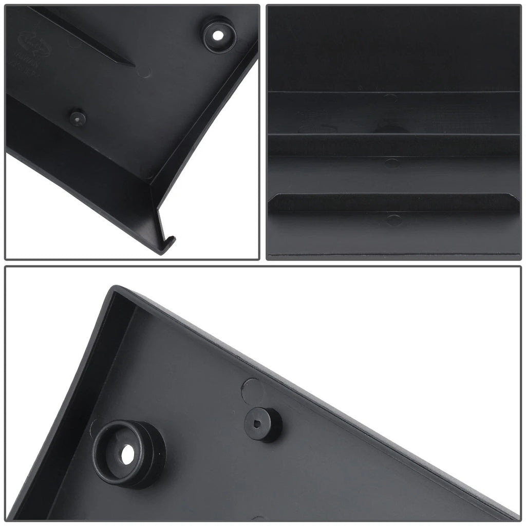 Front Bumper License Plate Mounting Bracket Kit for BMW X3 (2015–2017)