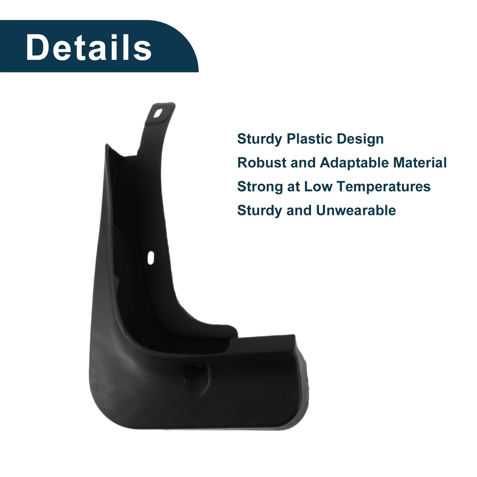 Set of 4 Mud Flaps Splash Guards for Volkswagen ID.6 (2021–2023)