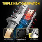 AUXITO 9007 LED Headlight Bulbs for