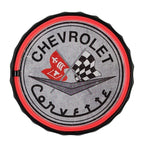 Chevrolet Bottle Cap Shaped Neon LED Wall Decor