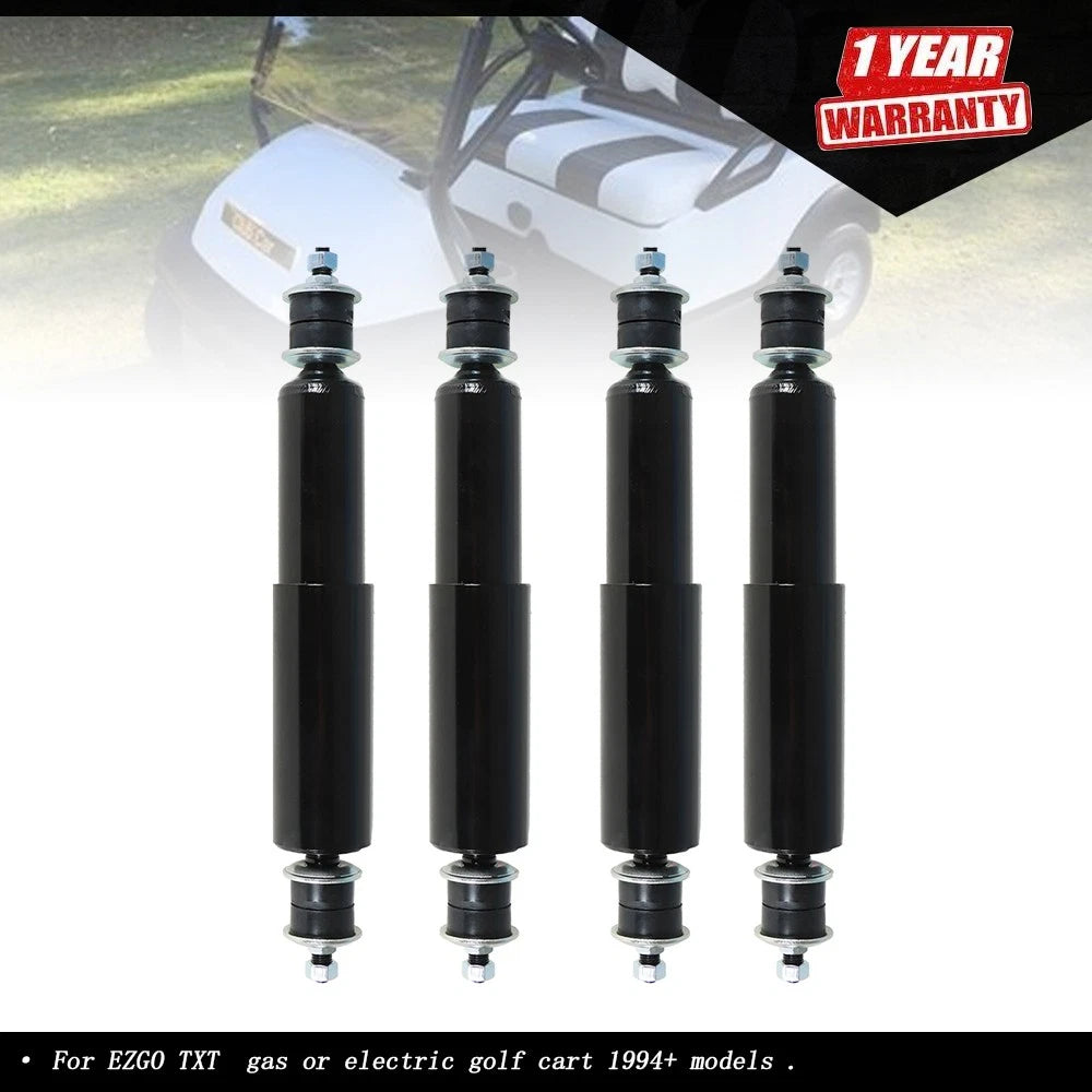 Set of 2 Front & Rear Shock Absorbers for EZGO TXT (1994–Present)