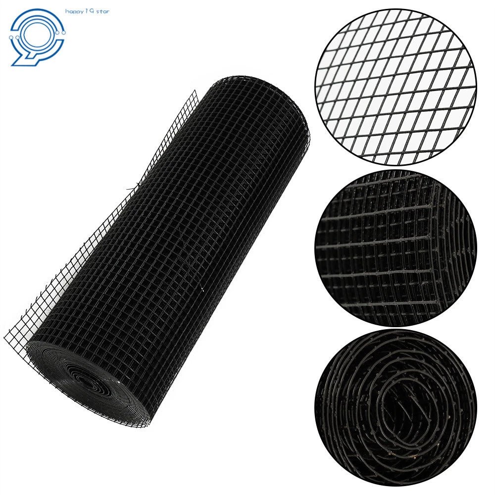 Vinyl Coated Welded Mesh Chicken Wire Fence for Various Applications (50FT)