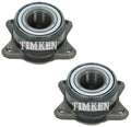 Set of 2 Rear Wheel Bearing Assemblies for Chrysler Dodge Eagle (FWD)