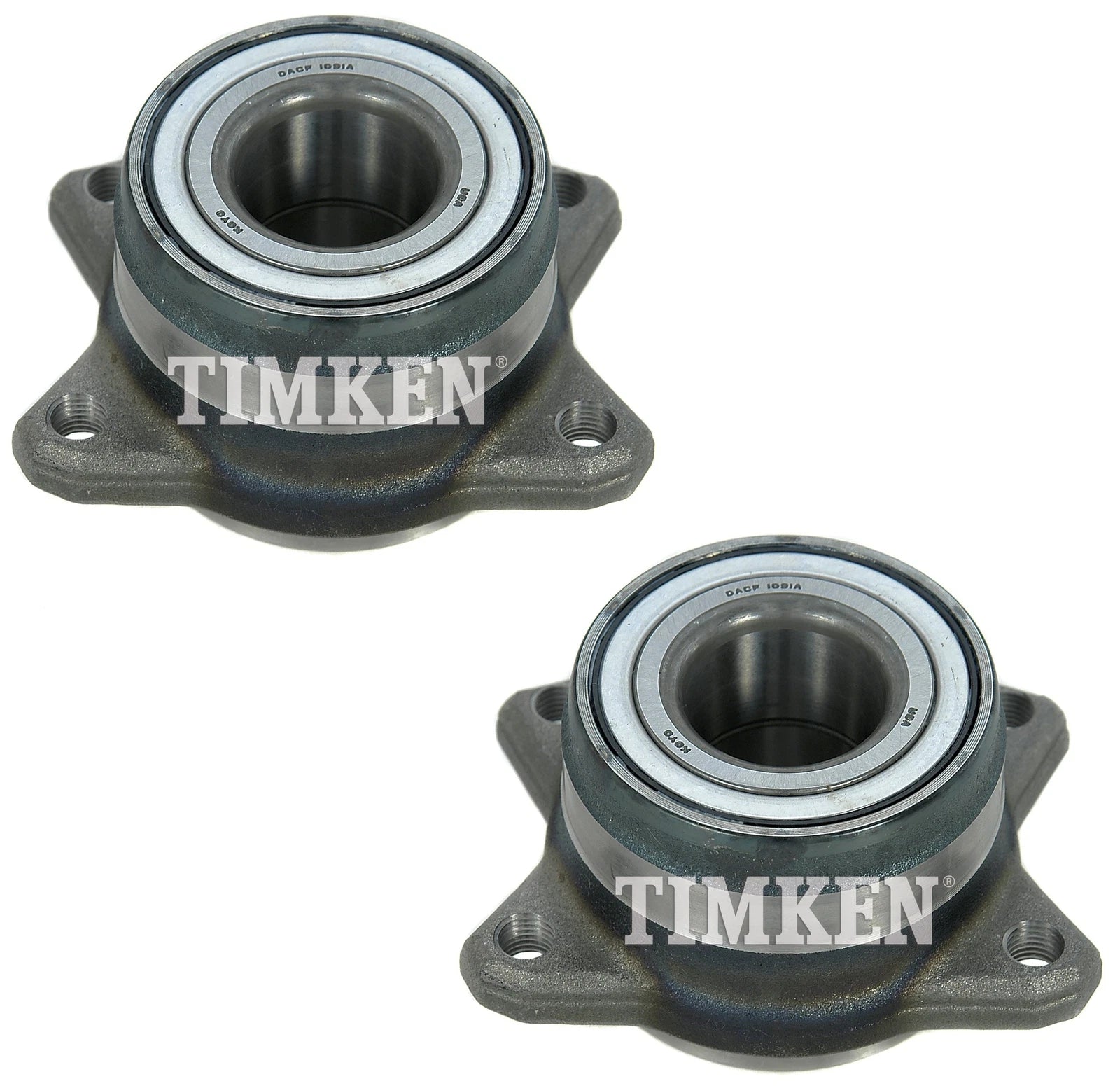 Set of 2 Rear Wheel Bearing Assemblies for Chrysler Dodge Eagle (FWD)