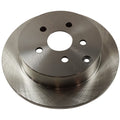 Front and Rear Disc Brake Rotors for Toyota Corolla (2005–2006)