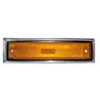 Replacement Chrome Driver Side Front Marker Light Assembly-See Compatible Chart