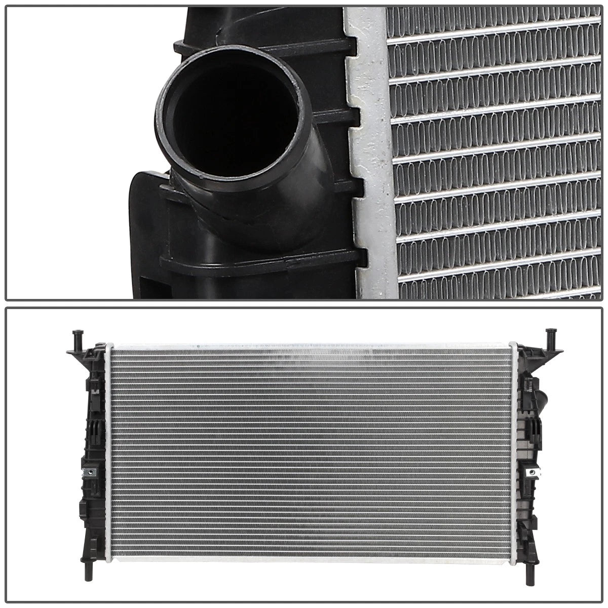Aluminum Core Replacement Radiator for Mazda 3 2.0L/2.3L Turbo (2004–2009) DPI-2696