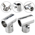 90 Degree Handrail Joint for Marine Fasteners (Compatible with 25mm, 22mm Pipes)
