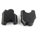 Black HandleBar Bar Risers Mount Clamp Adapter for BMW F800R (2015-2017)