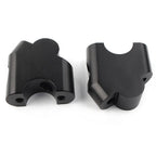 Black HandleBar Bar Risers Mount Clamp Adapter for BMW F800R (2015-2017)