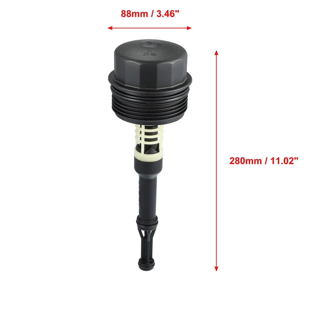 Oil Filter Cap Cover A6511800138 A6511800038 for Mercedes-Benz Sprinter (2007–2018)
