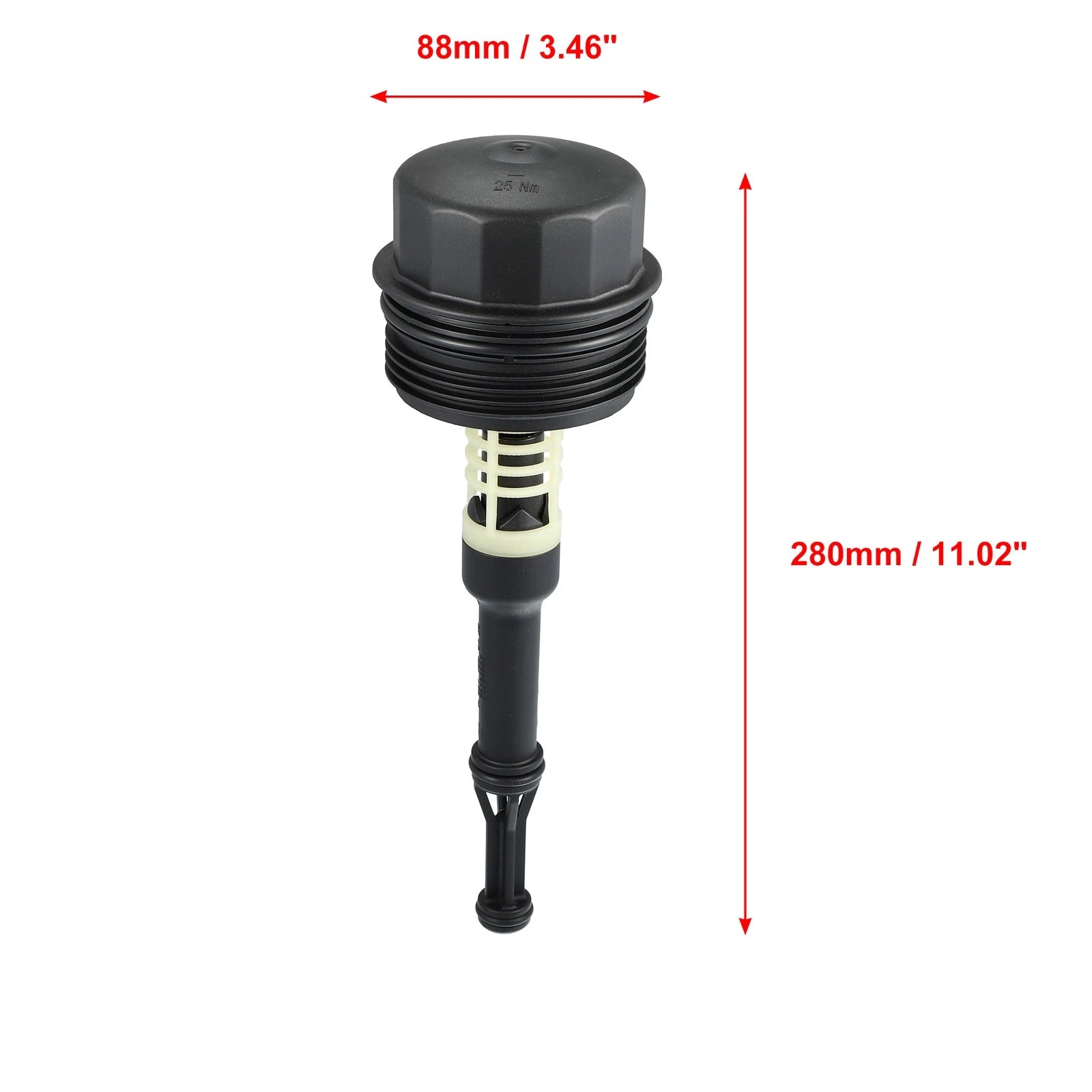 Oil Filter Cap Cover A6511800138 A6511800038 for Mercedes-Benz Sprinter (2007–2018)