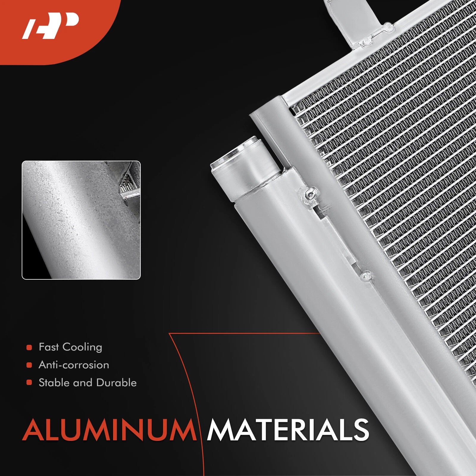 A/C Condenser with Bracket & Drier for Subaru Outback Legacy (2015-2019)