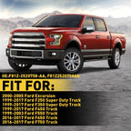 Set of 2 Door Lower Weatherstrip Seals for Ford Super Duty (1999–2016)