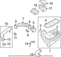 Air Filter Housing Plug 1K0129637D for Audi