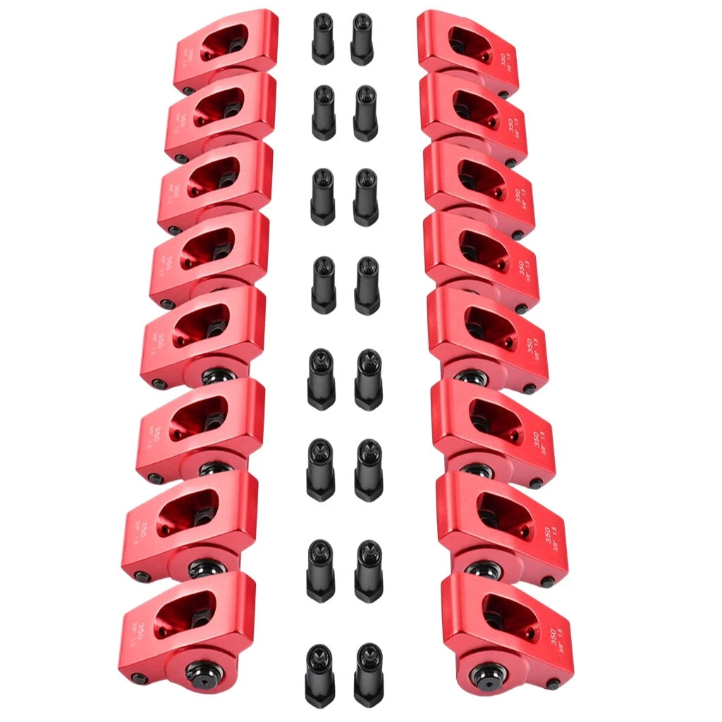 1.5 Ratio 3/8" Aluminum Roller Rocker Arm Kit for Small Block Chevy (327–400)