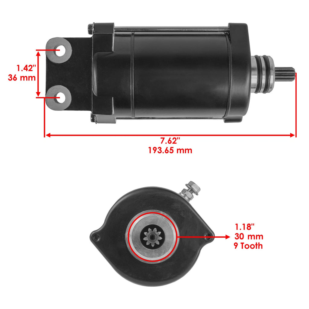 Caltric Starter for Arctic Cat Montego 640 Jet Ski (1994–1997) 12 Volt