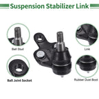 Set of 4 Front Suspension Kit Sway Bar Link Ball Joint for Toyota Sienna  No.K90346