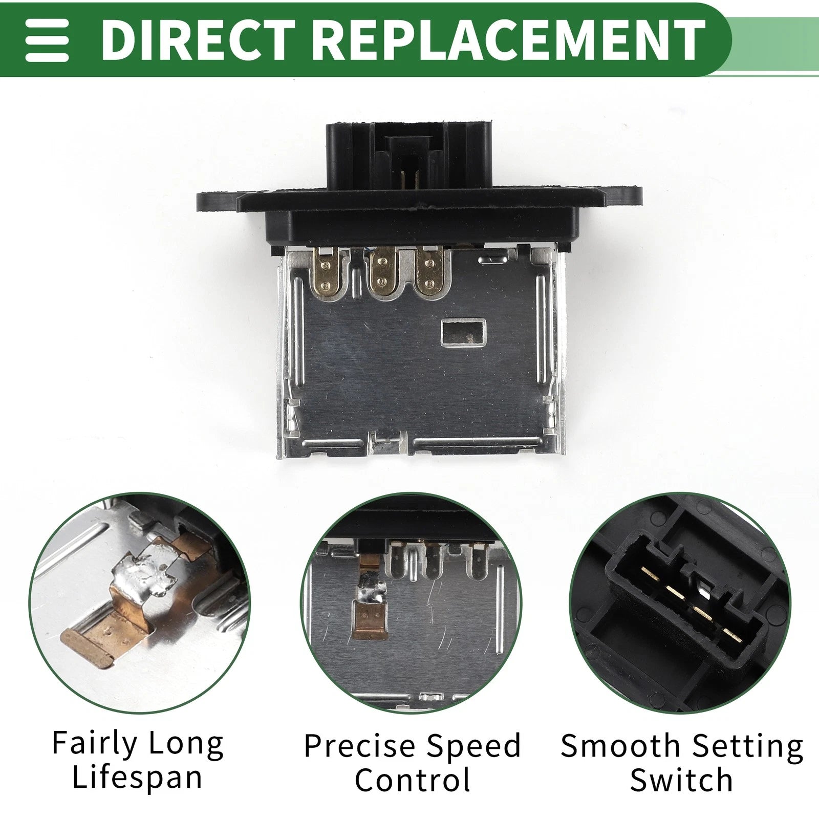 HVAC Blower Motor Resistor No. 27150AX115 for Nissan Cube (2009–2010)