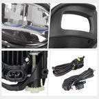 Clear Lens LED Front Driving Fog Lights for Highlander (2020–2024)