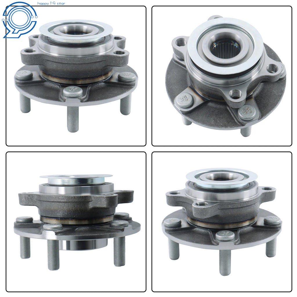 Front Wheel Hub Bearings Pair for Nissan Rogue Select Sentra (2008-2013)