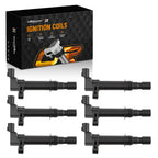 6PCS Ignition Coils Set for Jeep Grand Cherokee (1999–2004) UF270 89057966
