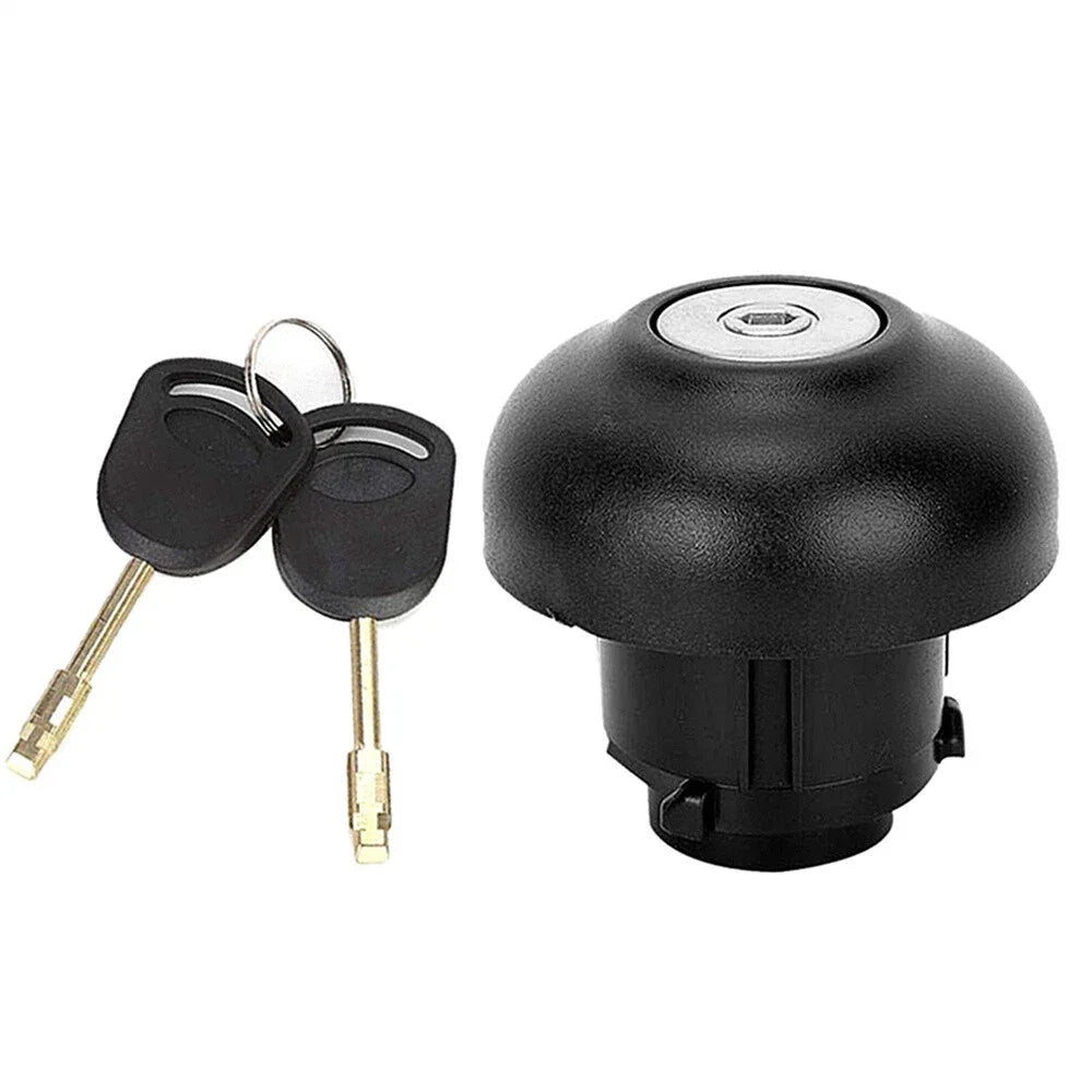 Fuel Tank Filler Cap Cover Lock w/ 2 Keys for Ford Transit MK7 (2006-2018)