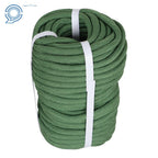 3/8" Braided Polyester Pulling Rope 100' (3520 lbs) Army Green