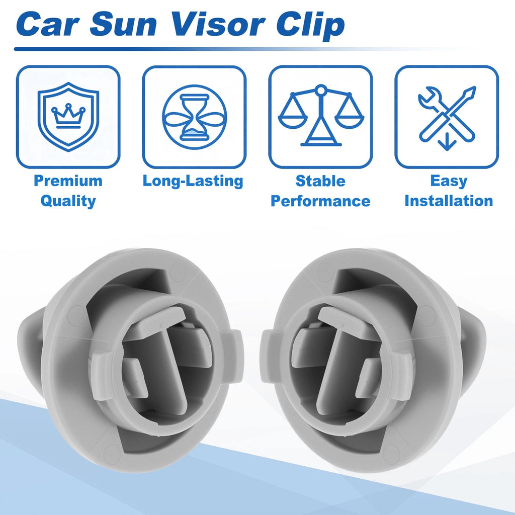 Sun Visor Clip for Volkswagen Tiguan (2016–2022) Gray 5G0857561A