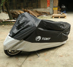 Motorcycle Storage Cover Waterproof UV Rain Protector for Street Bike