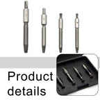 4pcs Screw Extractor Kit for Automotive Repairs