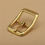 Adjustable Brass Buckle for Leather Belts (13mm, 16mm Width)