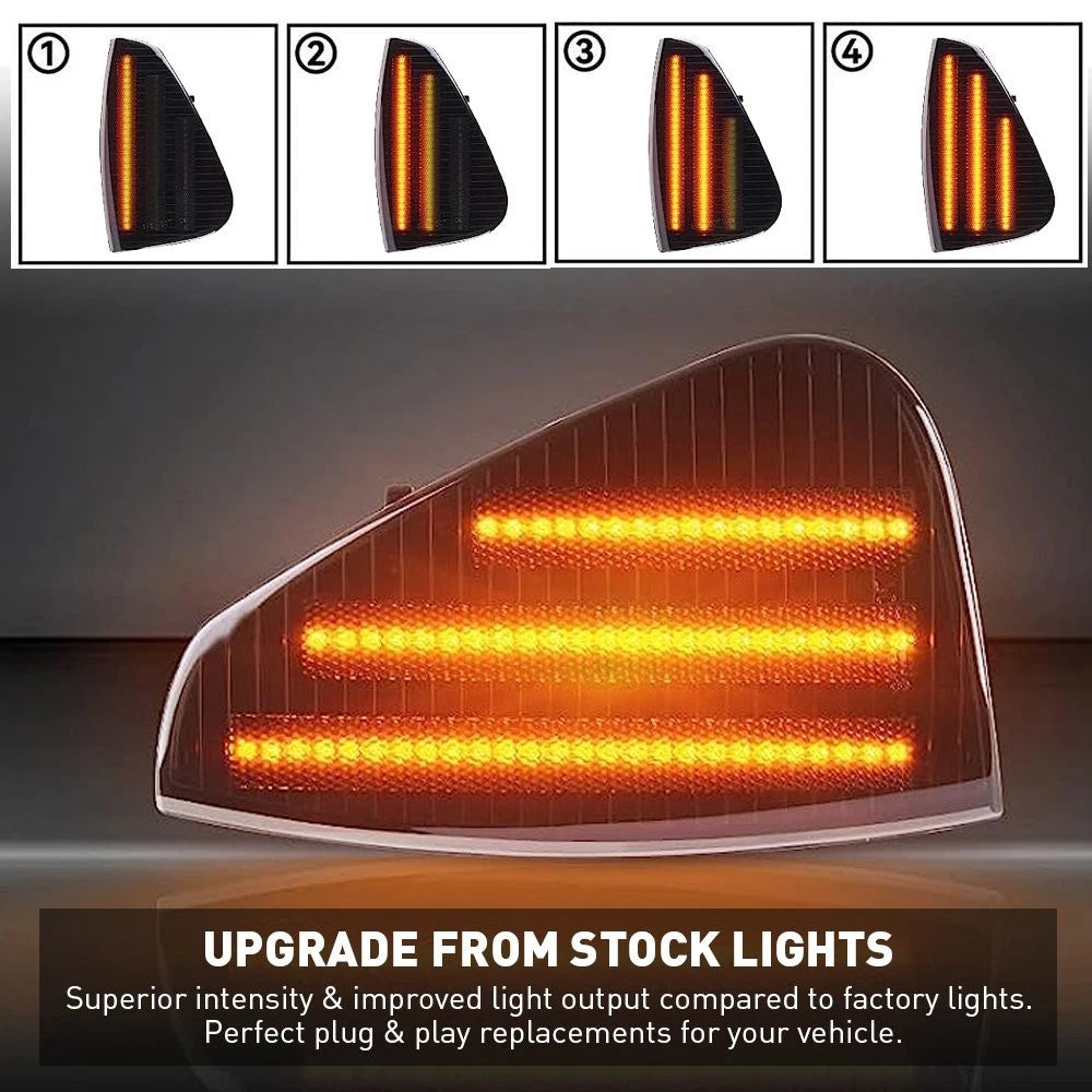 Corner Lights for Dodge Charger (2006–2010) Signal Pair Replacement