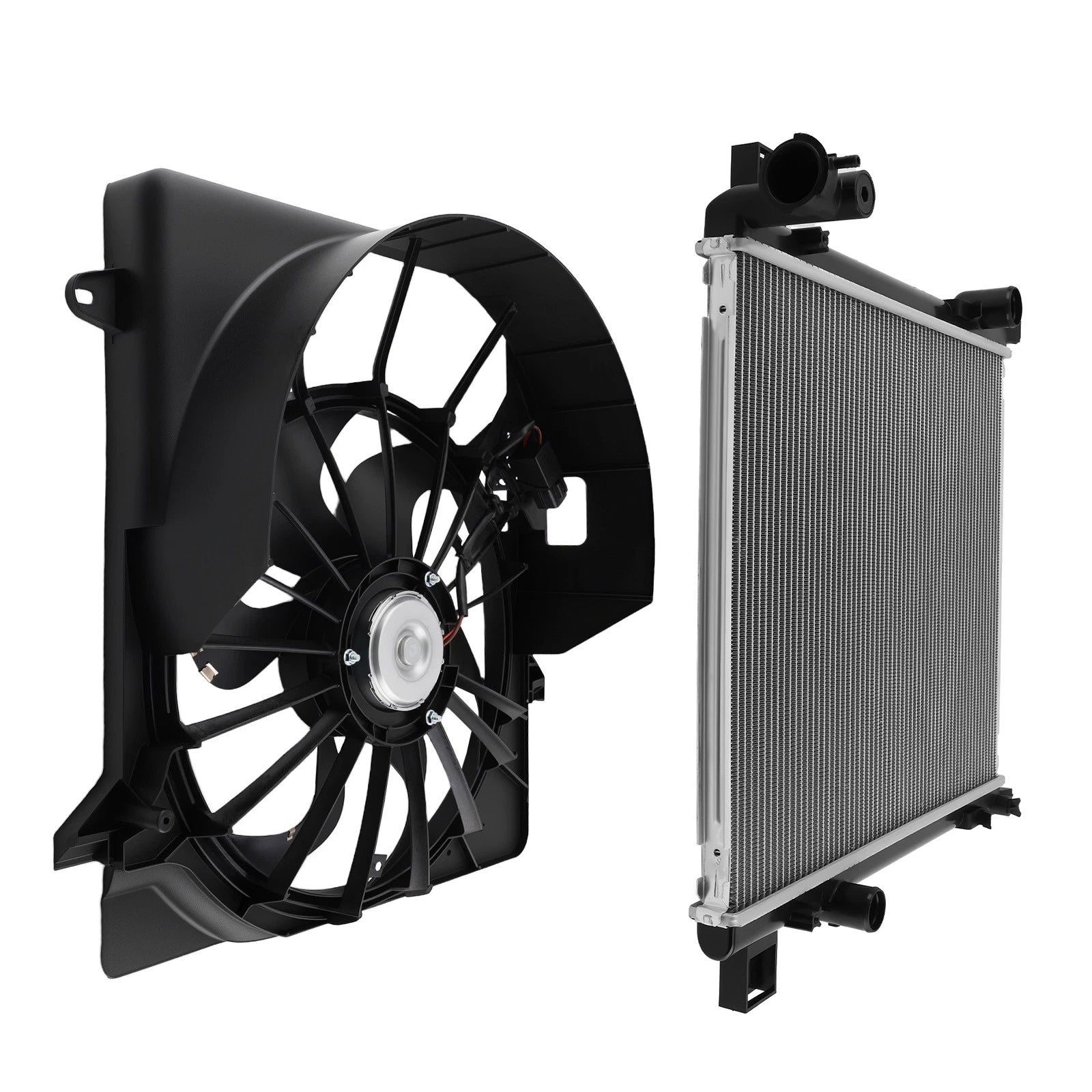 Radiator and Cooling Fan Assembly for Jeep Liberty (2008–2012) 68033228AA