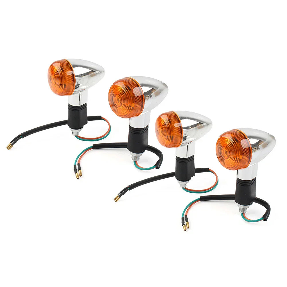 4pcs Turn Signal Lights for Kawasaki Vulcan VN800 VN900 VN1500
