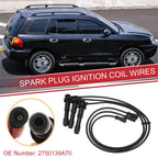 3X Spark Plug Wire Ignition Coil Cable No. 2750139A70 for Hyundai Santa Fe (2013–2018)