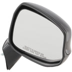 Manual Remote Mirror for Honda Civic (2012–2013) Right Textured Black
