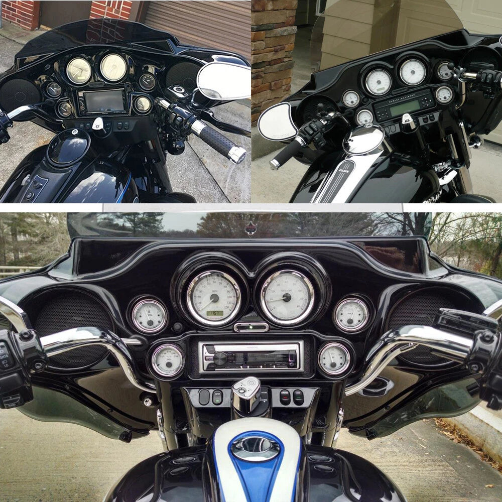 Glossy Black Batwing Inner Fairing for Harley Touring Electra Street Glide