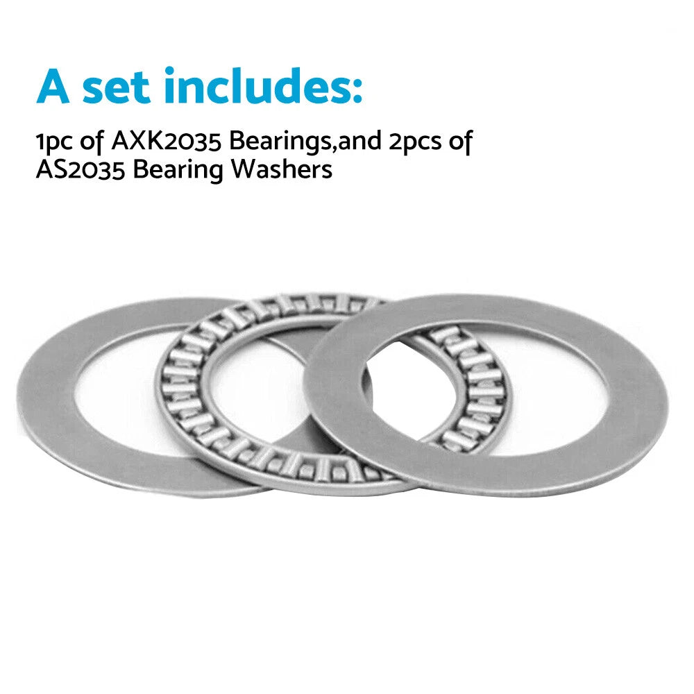 Thrust Needle Roller Bearing AXK2035 20x35x2mm for AS2035