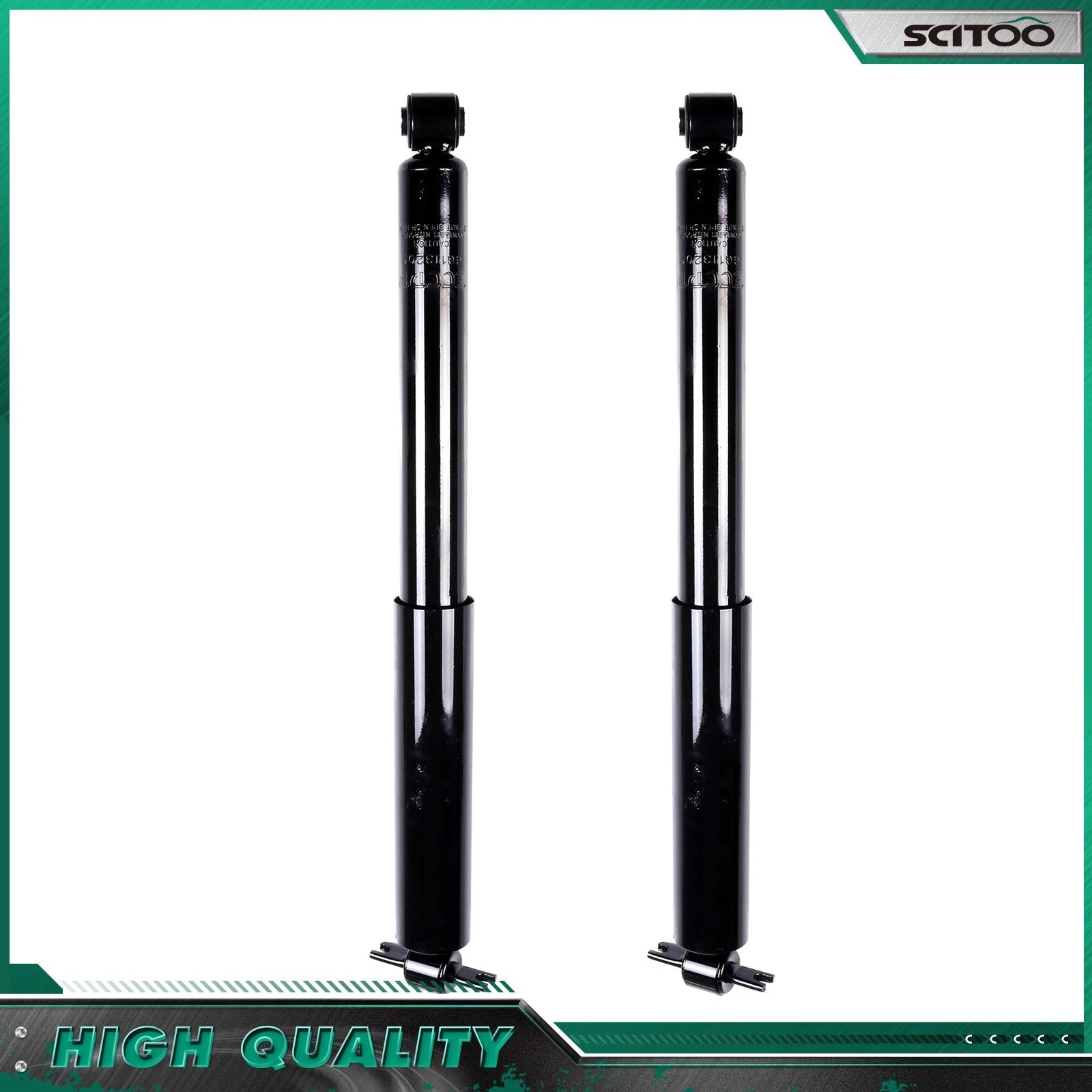 Rear Pair Shocks Struts for Jeep Wrangler 4WD (2007–2018)
