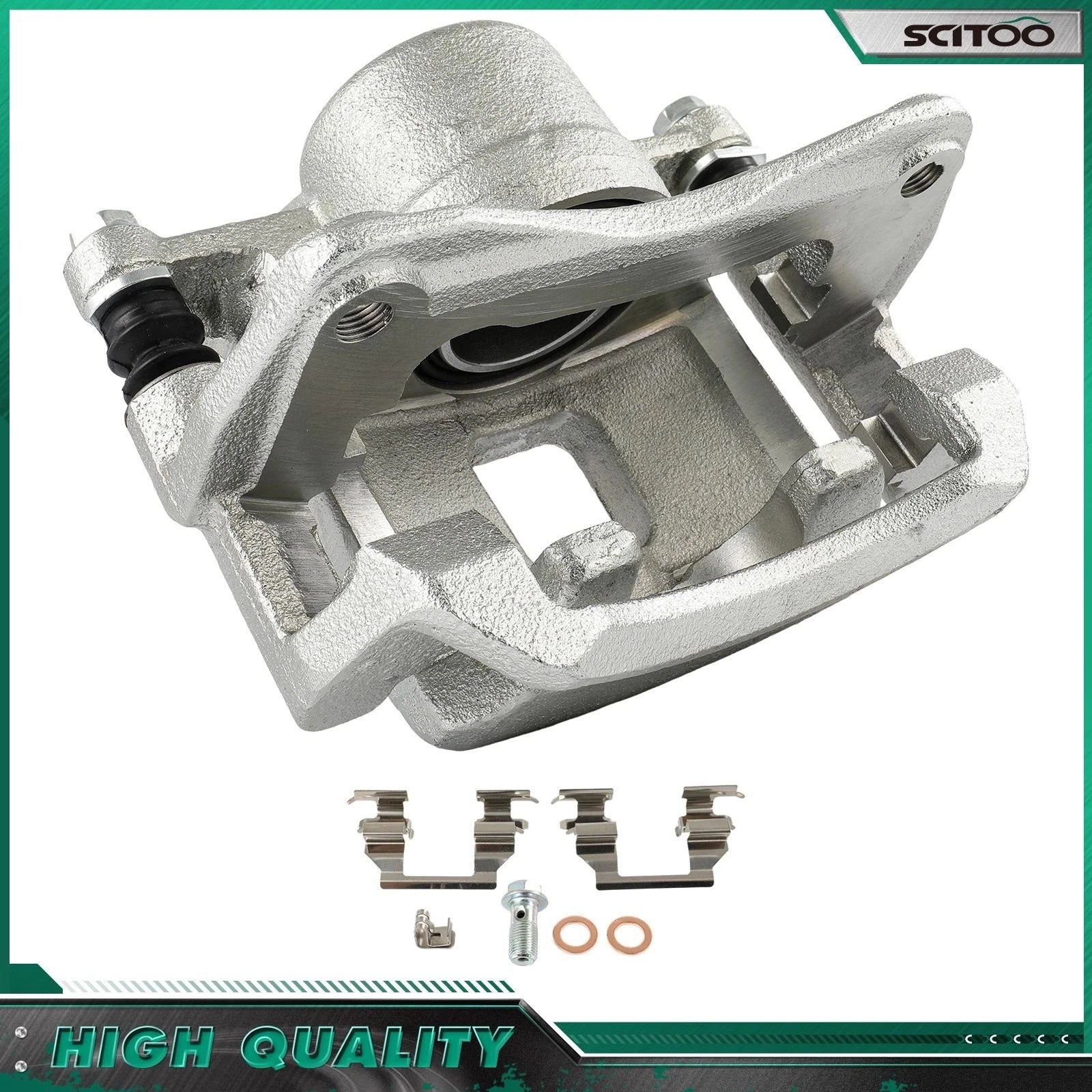 Front Left Brake Caliper w/Bracket for Toyota Corolla (1998–2002)