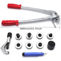 2X Plumbing Pipe Expander Tool Set with 7 Lever HVAC Copper Heads