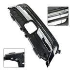 Front Upper Grille Assembly for Honda Pilot (2019–2021) Black & Chrome